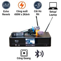  Đẩy liền vang Neko AK3500 (450Wx2 Kênh) 