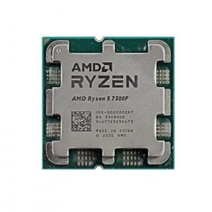CPU AMD Ryzen 5 7500F Tray NK (3.7 GHz Upto 5.0 GHz / 38MB / 6 Cores, 12 Threads / 65W / AM5)