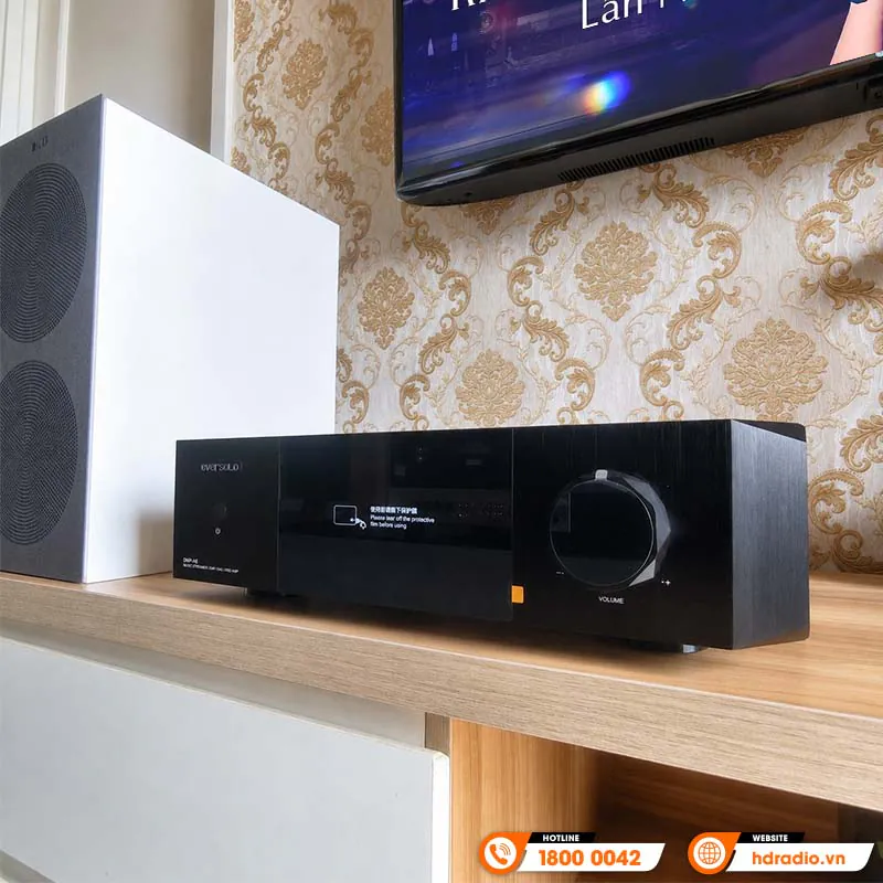 Ảnh minh họa Music server Eversolo DMP A10, Pre Amp, DAC ES9039PRO, Network streamer, Bluetooth, 4GDDR4 kết hợp 64GeMMC 1