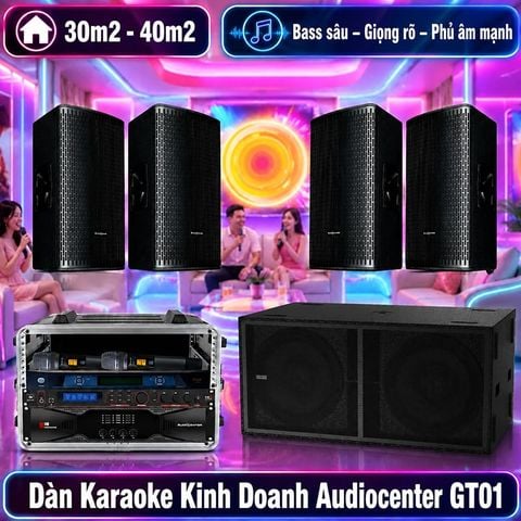 Dàn Karaoke Kinh Doanh Audiocenter GT01 (Audiocenter GT512P)
