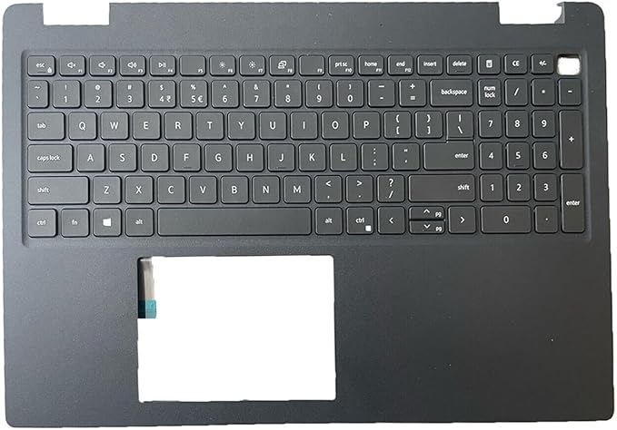 Thay Vỏ Laptop DELL Latitude 3520 E3520 Laptop Upper Case Palmrest Non-Backlit Keyboard Touchpad Assembly 0DJP76 DJP76 New Replacement for Zin