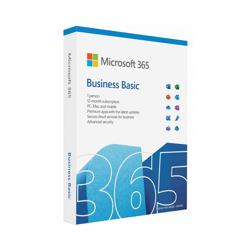 Ảnh minh họa Phần Mềm Microsoft 365 Business Basic (No Teams) + Microsoft 365 Copilot Business (1 người dùng / 12 tháng) 3