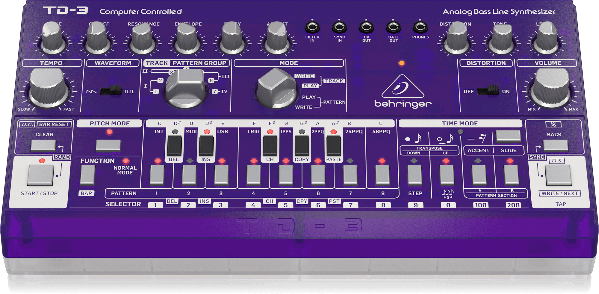 Ảnh minh họa Analog Synthesizer Behringer TD-3-GP, Catalog Behringer TD-3-GP, TD-3-gp, Catalog TD-3-GP 1