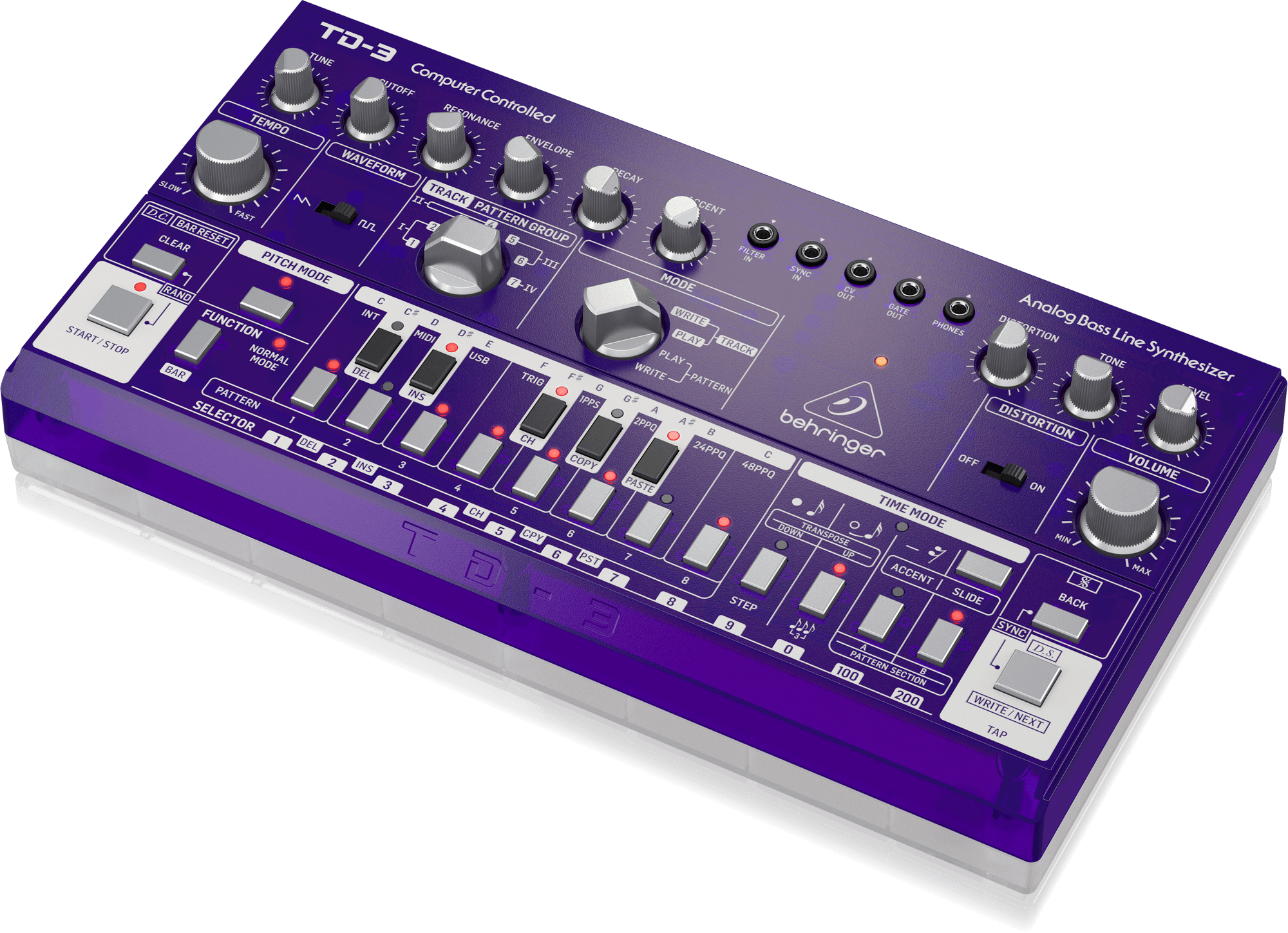 Ảnh minh họa Analog Synthesizer Behringer TD-3-GP, Catalog Behringer TD-3-GP, TD-3-gp, Catalog TD-3-GP 2