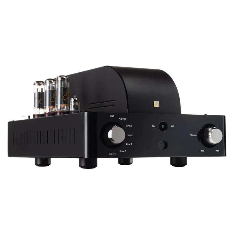 Ảnh minh họa Amply Unison Research S6 Black Edition, 8 bóng Gold Lion, Công suất 40W/kênh (8Ohms), Line RCA, USB, S/PDIF, Toslink 1