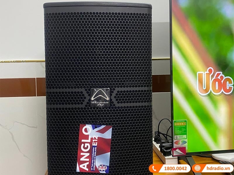 Ảnh minh họa Dàn Karaoke Cao Cấp HDR52 ( Whafedale Anglo E12, Công suất, Jkaudio X6000 Plus, K500 ) 1