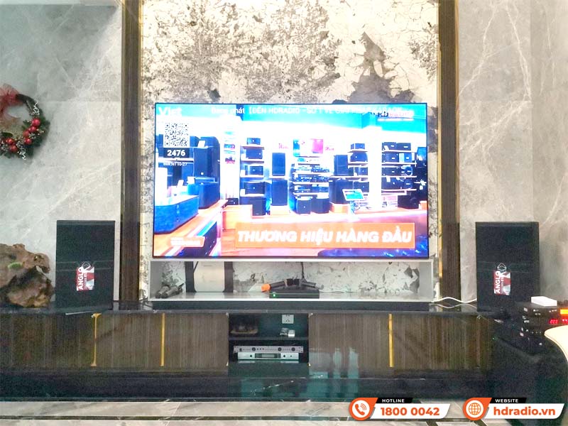 Ảnh minh họa Dàn Karaoke Cao Cấp HDR52 ( Whafedale Anglo E12, Công suất, Jkaudio X6000 Plus, K500 ) 3