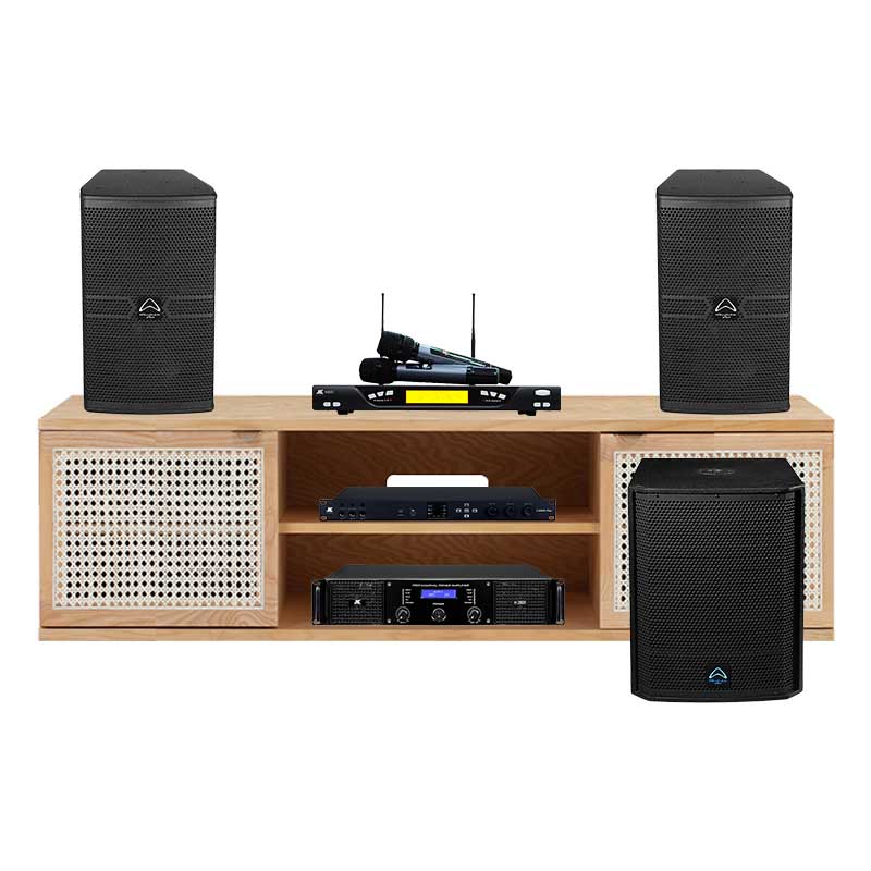 Ảnh minh họa Dàn Karaoke Cao Cấp HDR51 (Whafedale Anglo E12, Công suất, Jkaudio X6000 Plus, K500, Sub) 1