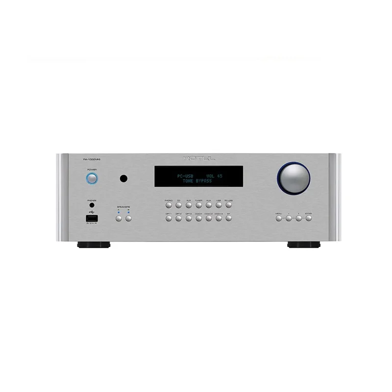 Amply Rotel RA1592 MKII (công suất 200W/kênh Class AB, DAC 32-bit/384kHz, Bluetooth, Phono MM, PC-USB MQA, XLR, Ethernet)