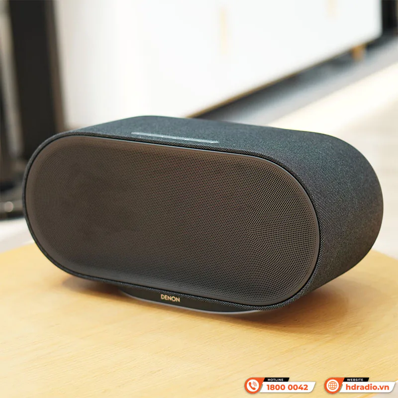 Ảnh minh họa Loa Denon Home 600, Class D, Dolby Atmos, HEOs, Wi-Fi, Bluetooth, AirPlay 2, USB-C, AUX 3.5 mm 2