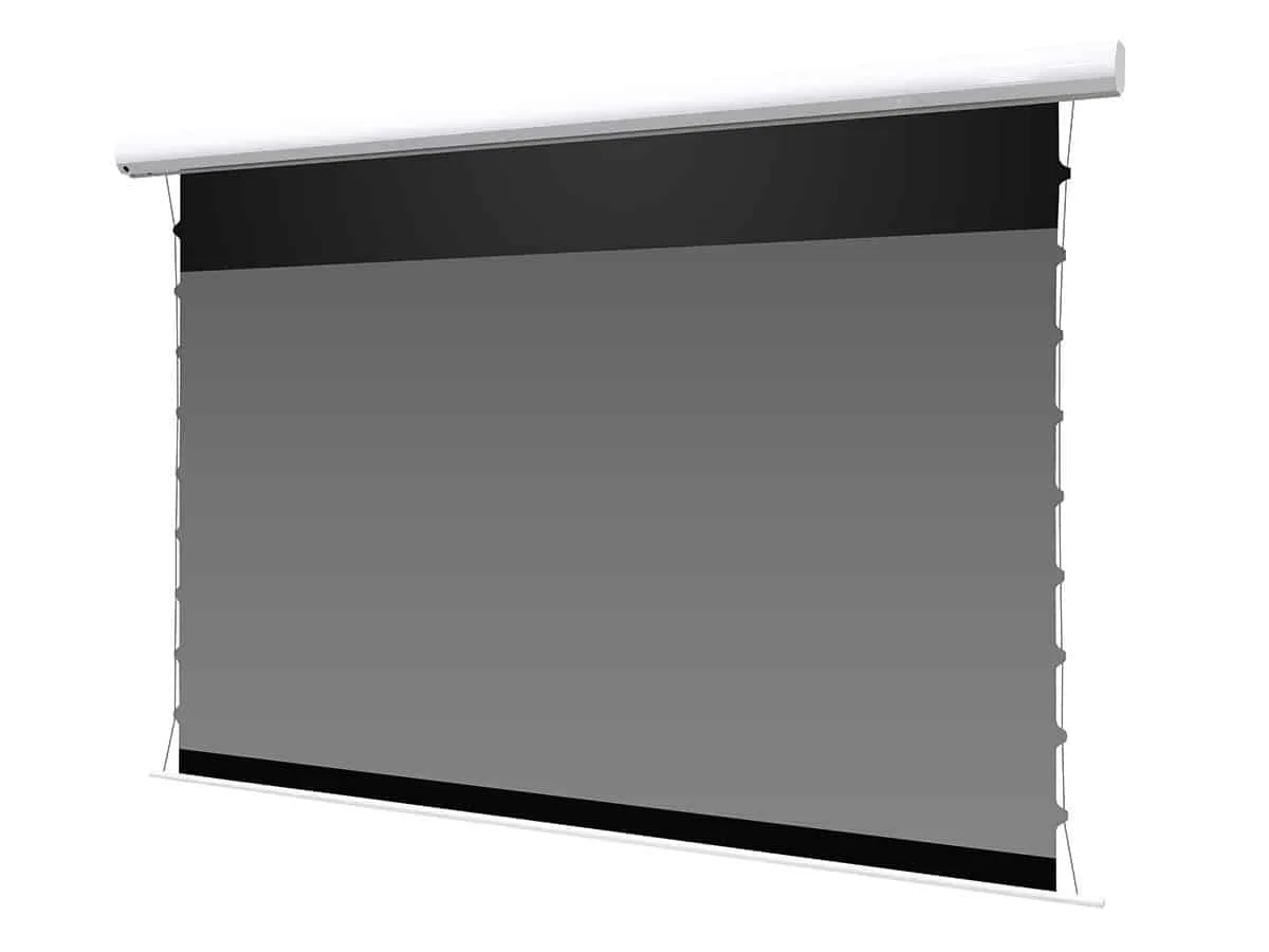 Ảnh minh họa Màn chiếu Elite Screens Starling Tab-Tension CLR 5 126 inch STT126XH-CLR5 – Màn điện căng 2 mép chống sáng cho UST 1