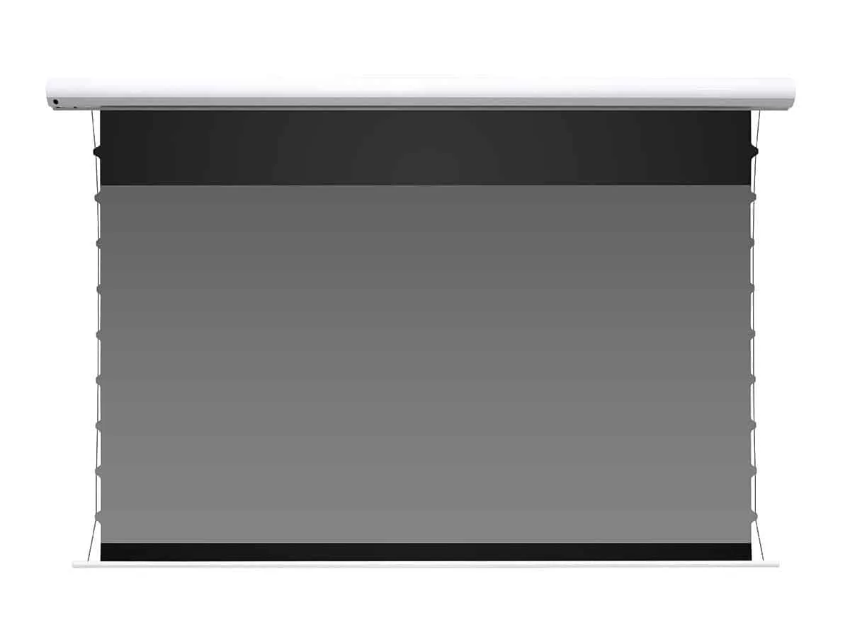 Ảnh minh họa Màn chiếu Elite Screens Starling Tab-Tension CLR 5 126 inch STT126XH-CLR5 – Màn điện căng 2 mép chống sáng cho UST 2