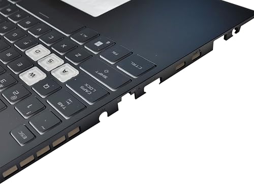 Ảnh minh họa Thay Vỏ Laptop ASUS TUF Dash Gaming A15 F15 FX507 FA507 FX507Z FX517 RGB Colorful Backlit Palmrest Upper Cover Case 33NJKTAJNW0 Laptop US Keyboard Compatible for Zin 2