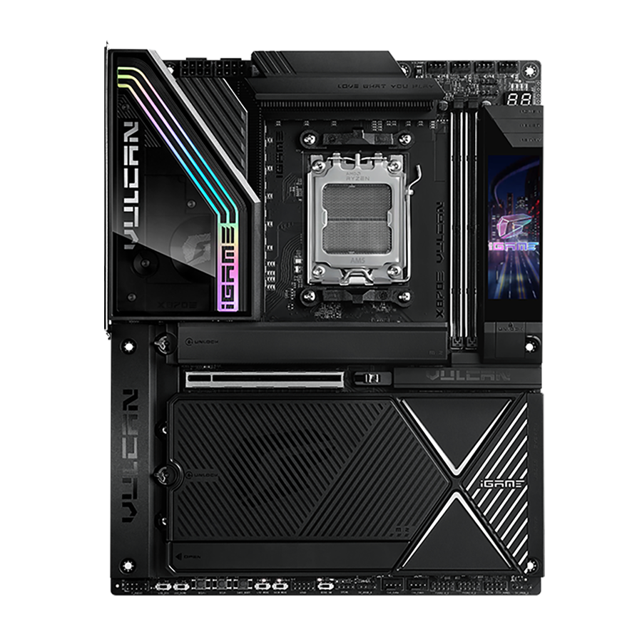 Mainboard Colorful iGame X870E VULCAN OC V14 | AMD X870E, ATX, DDR5, PCIe 5.0, WiFi 7