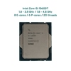 CPU Intel Core i5-13600T / 8 E-cores / 6 P-cores / 20 threads