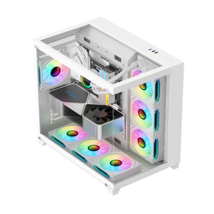 Ảnh minh họa Máy tính chơi game tùy chỉnh Intel Core i5-14400F, RTX 5060 8GB, 16GB DDR4 ,1TB NVMe, Windows 11 Pro - White 2