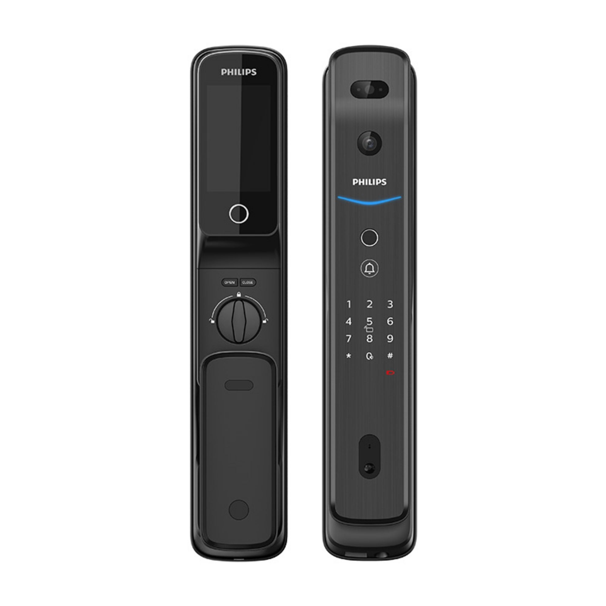 Ảnh minh họa Khóa cửa nhận diện khuôn mặt Philips DDL709 Face ID – Tích hợp chuông hình 2
