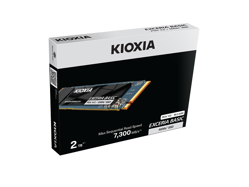 Ảnh minh họa Ổ cứng SSD Kioxia Exceria Basic 2TB NVMe 4x4 R7300 W6800 (LSF10Z002TG8) 1
