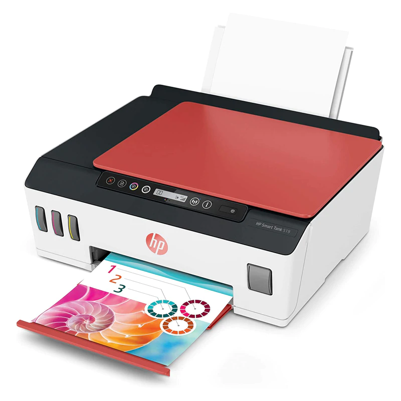 Ảnh minh họa HP Smart Tank 519 Máy in phun màu đa năng không dây – 11ppm / 4800dpi / A4 / USB / Wi-Fi / Bluetooth / Color Inkjet 2
