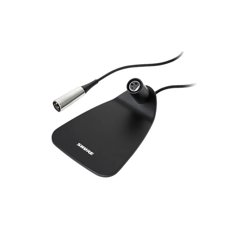 Ảnh minh họa Micro cổ ngỗng Shure CVG18DS-B/C-X, Electret condenser, Hướng thu cardioid, Dải tần 70Hz - 16kHz, Lọc nhiễu RF CommShield, Nguồn Phantom 11 - 52V, XLR 1
