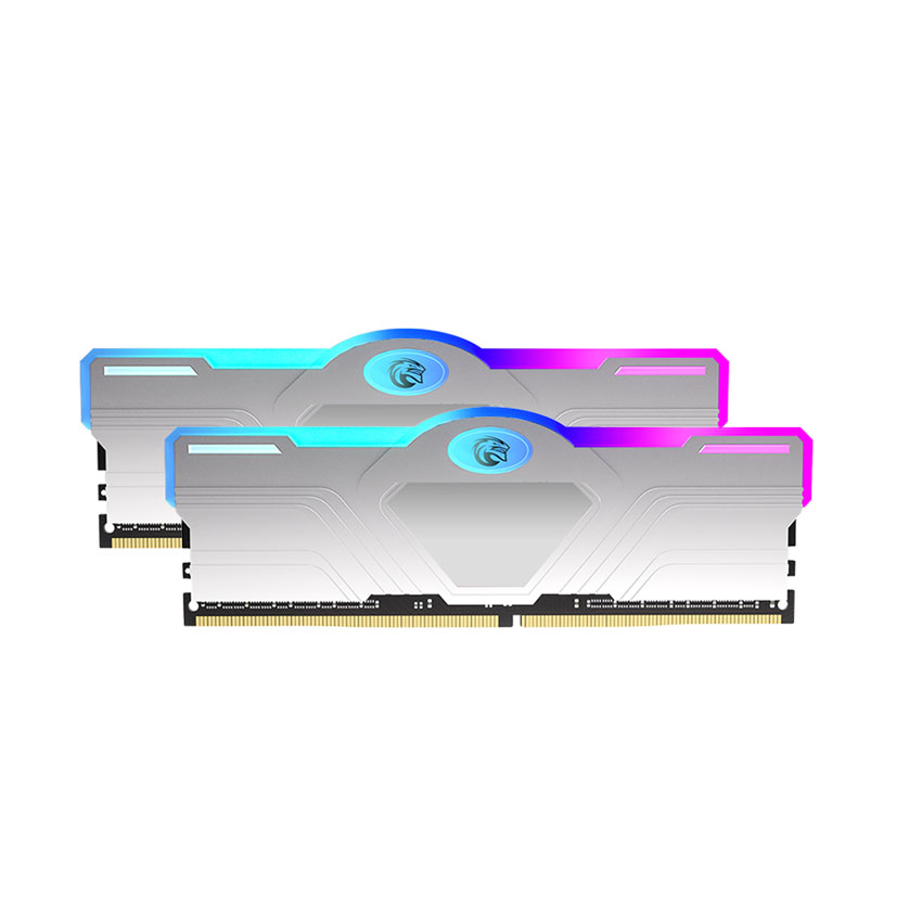 Ram Desktop KingSpec RGB Sliver (KS3200D4R13516G) 16GB (1x 16GB) DDR4 3200Mhz