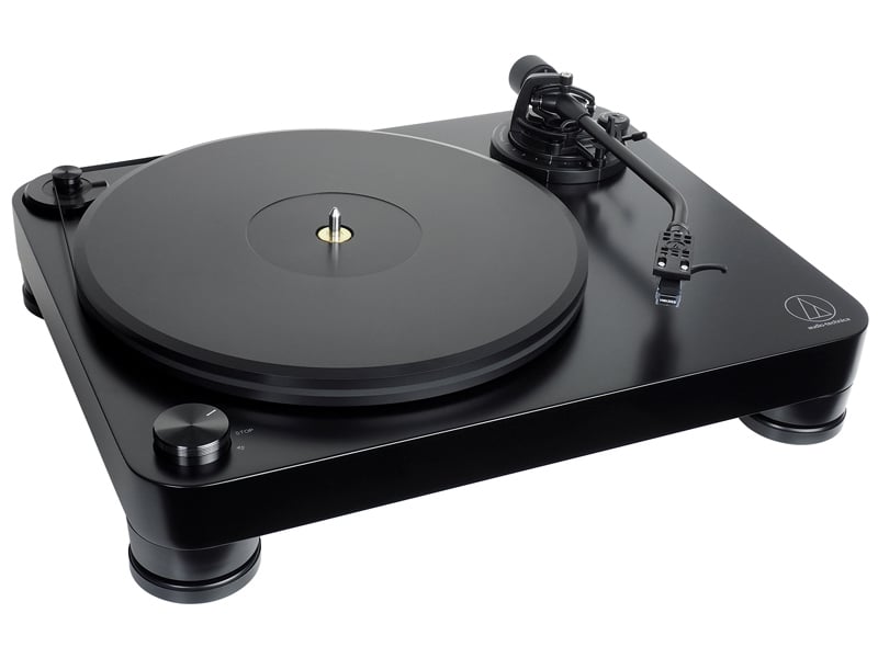 Ảnh minh họa Đầu đĩa than Audio Technica AT LP7, Hộp mực MM VM520EB, RCA (33 1/3, 45 RPM) 1