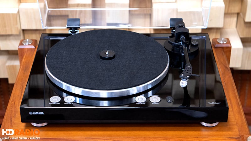 Ảnh minh họa Đầu đĩa than Yamaha TT N503, Hộp mực MM, RCA, Bluetooth, WiFi (33 1/3, 45 RPM) 2