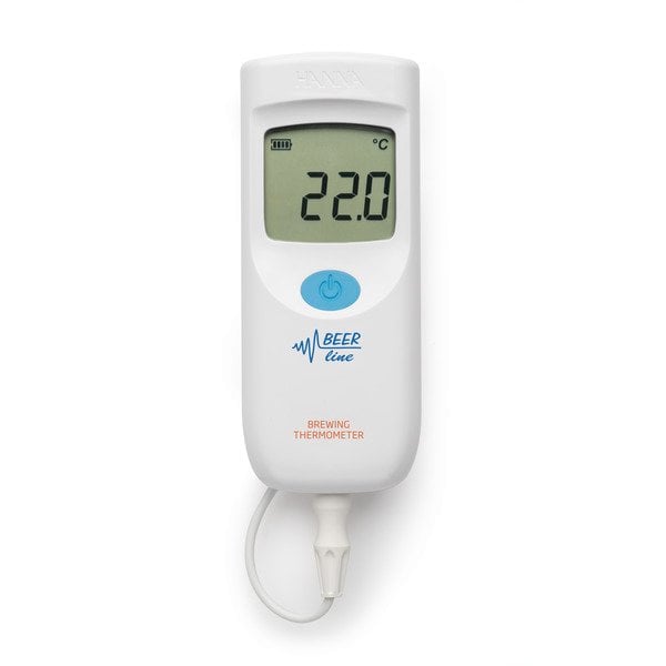 Máy Đo Nhiệt Độ (-20.0 đến 120.0°C) Đi Kèm Đầu Dò Cổng Tròn Cho Bia HI935012