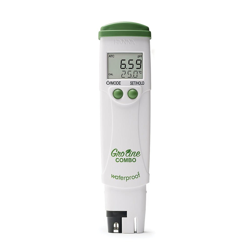 Bút Đo pH/EC/TDS/Nhiệt Độ GROLINE Chống Thấm Nước Trong Thủy Canh HI98131