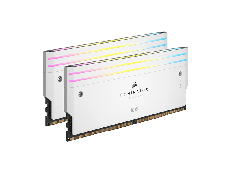 Ảnh minh họa Ram Corsair Dominator Titanium RGB 48GB (2x24GB) DDR5 7200MHz CMP48GX5M2X7200C36W 1