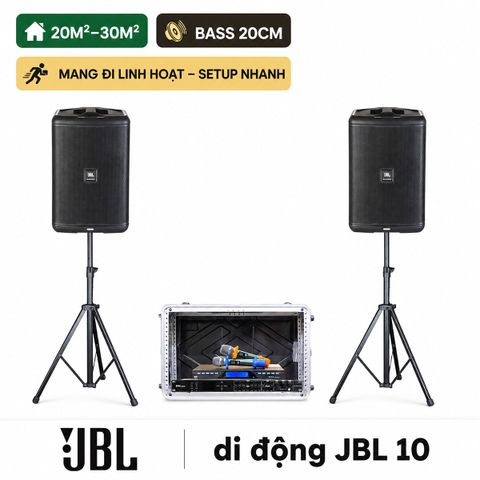 Dàn karaoke di động JBL 10 (JBL Eon One Compact)