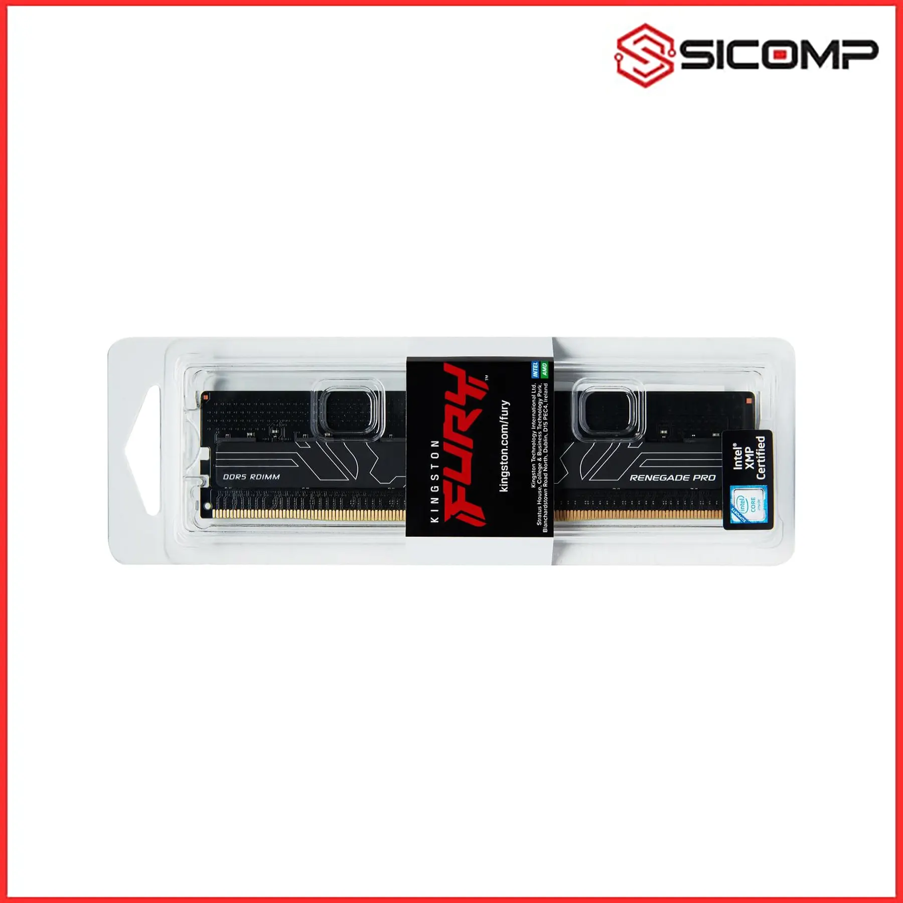 RAM KINGSTON ECC FURY RENEGADE PRO 32GB 2RX8 4G X 80-BIT DDR5 6400 KF564R32RBE2-32