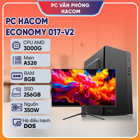 PC HACOM ECONOMY 017-V2 (Ryzen 3000G/8GB RAM/256 GB SSD)