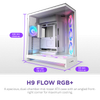 CASE NZXT H9 Flow RGB+ All White (PLUS 2025)