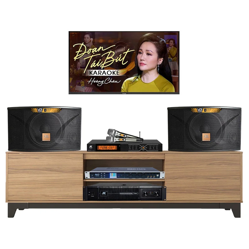 Dàn karaoke JBL GD103 (JBL Ki112 Gold Edition, JKAudio D2600, Neko DK1000, JKAudio B3 Pro)