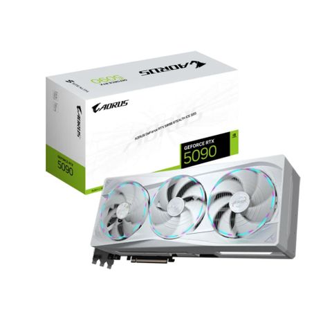 VGA Gigabyte Aorus GeForce RTX 5090 STEALTH ICE 32G