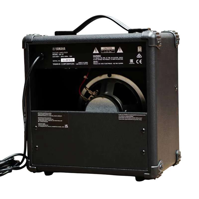 Ảnh minh họa Amply guitar Yamaha GA15, Công Suất 15W, Phones, Input, Tùy chỉnh Drive/Clean 2