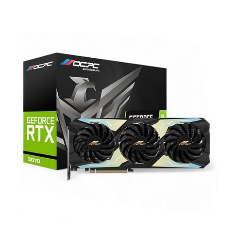 Card màn hình OCPC RTX 3070 DUAL XE 8GB GDDR6. Mã OCVN3070G8DXEBK [Màu