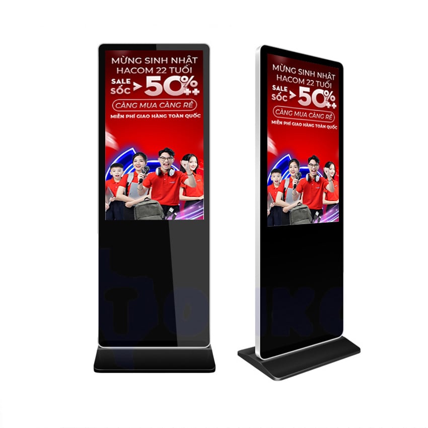 Ảnh minh họa Màn hình quảng cáo chân đứng JCVISION Model JC-DS-FL490NT (không cảm ứng) 1