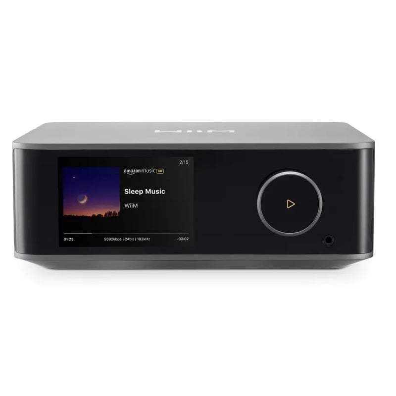 Network Player WiiM Ultra, Tích hợp DAC, Wi-Fi 6E, Bluetooth 5.3, Chromecast, Spotify, TIDAL, WiiM Home App