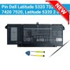 Thay Pin Dell Latitude 5320 7320 7420 7520, Latitude 5320 2 in 1, 7320