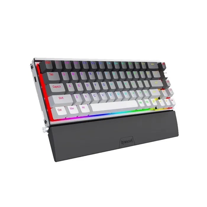 Ảnh minh họa Redragon SHACO K641 Pro Bàn phím cơ gaming không dây – Red Switch | Grey-White (English) 3