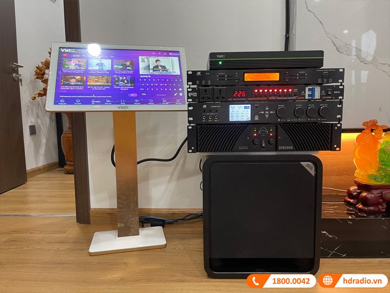 Ảnh minh họa Dàn Karaoke Cao Cấp HDR30 ( Tecnare E10 + Công suất + Vang số + Micro không dây ) 3