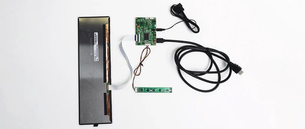 Ảnh minh họa Bộ điều kiển Hyte Y60 LCD DIY KIT( màn hình LCD, bộ điều khiển và cáp kết nối ) 1