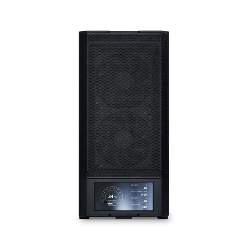 Ảnh minh họa Vỏ case Lian Li LANCOOL Digital 207DX Black- LAN207DX (ATX/Mid Tower/Màu Đen/Màn hình) 1