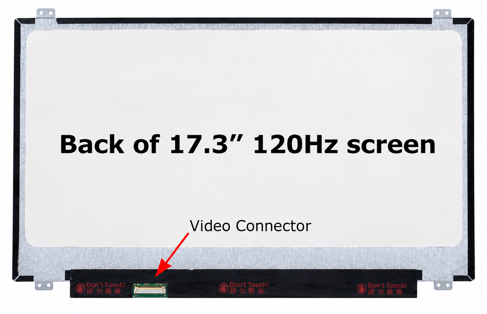 Màn hình laptop 17.3 inch QHD 2560x1440 TN 120Hz 40 pin eDP Gaming - B173QTN01.4