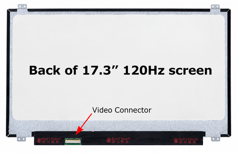 Màn hình laptop 17.3 inch QHD 2560x1440 TN 120Hz 40 pin eDP Gaming