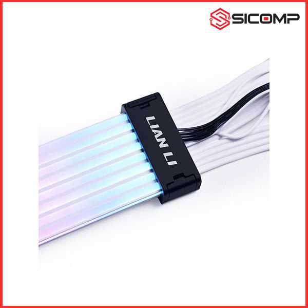 Ảnh minh họa DÂY NGUỒN NỐI DÀI LIAN LI STRIMER PLUS V2 CHO CARD ĐỒ HỌA - 12VHPWR (12+4-PIN) - 12 sợi LED ARGB 1