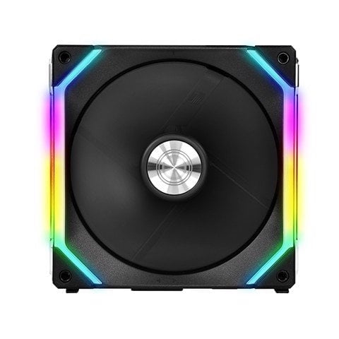 Ảnh minh họa Fan Lian Li UNI Fan SL 120 Triple Black (LED ARGB - Fan ghép nối không dây) 2