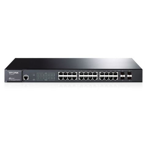 Thiết Bị Mạng Switch TP-Link JetStream 24 Port Gigabit L2 Với 4 Khe